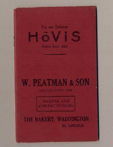 Hovis bakery sales books -  select me for a larger image