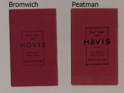 Hovis bakery sales books -  select me for a larger image