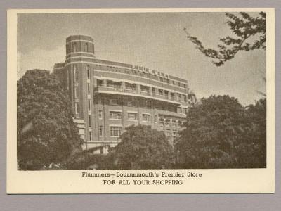 Advertising - Plummers Store, Bournemouth