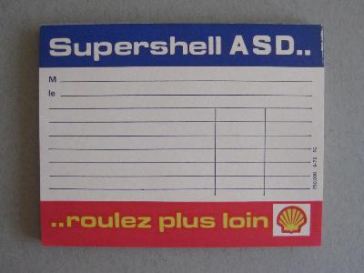 Advertising - Supershell ADV Receipt pad