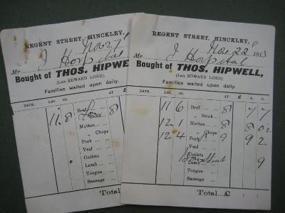 Hipwell, Hinckley butchers -  select me for a larger image