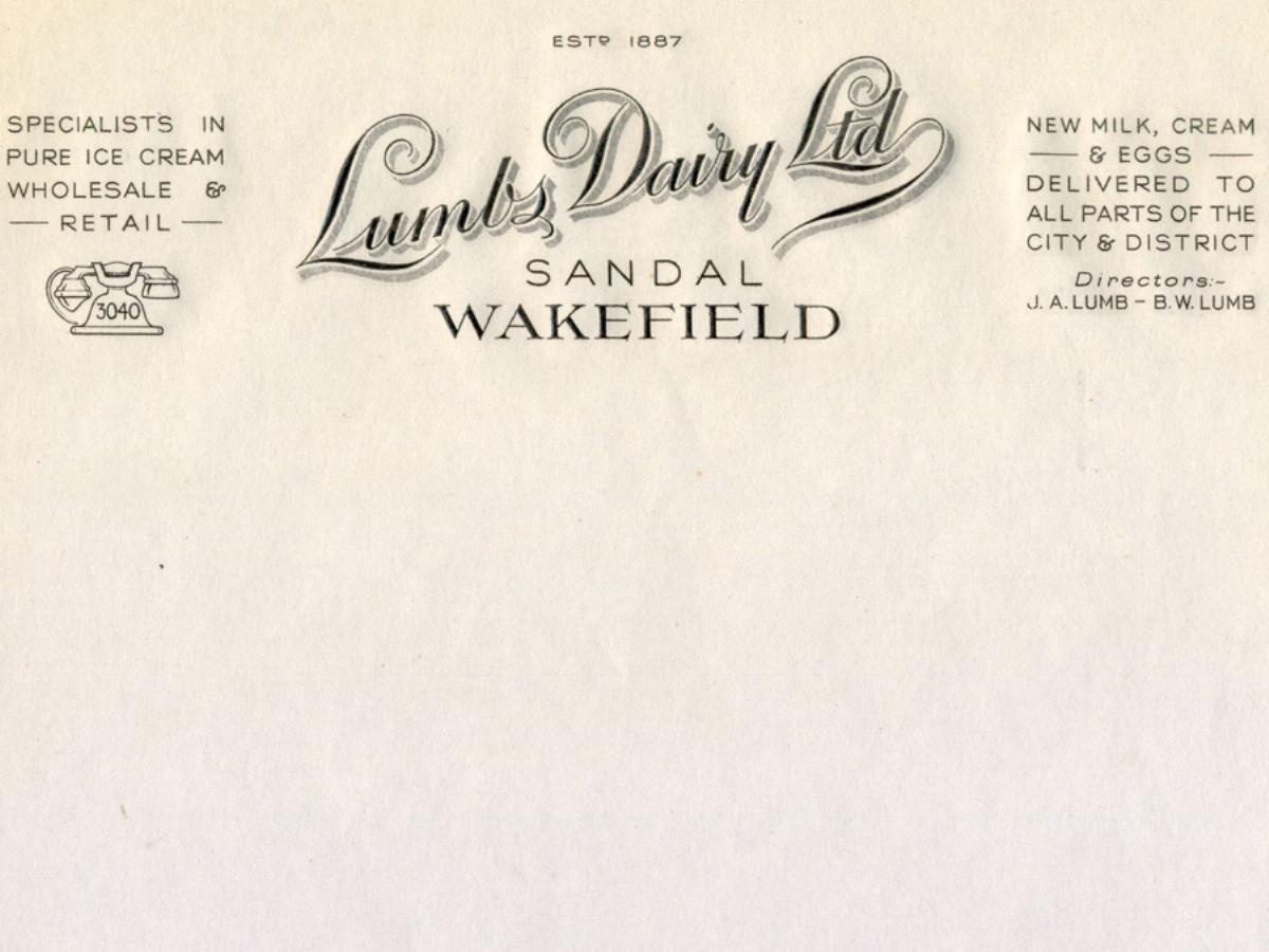 Lumbs Dairy, Wakefield -  select me for a larger image