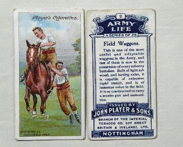 Army Life, 1910 -  select me for a larger image