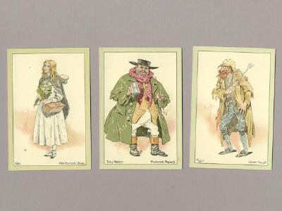 Characters from Dickens, Large -  select me for a larger image