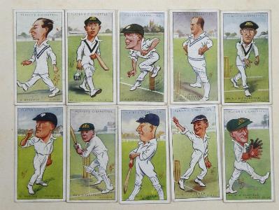 Cricketers, Caricatures by RIP -  select me for a larger image