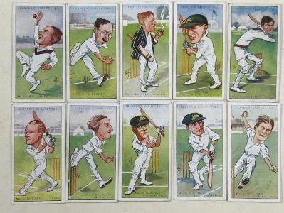 Cricketers, Caricatures by RIP -  select me for a larger image