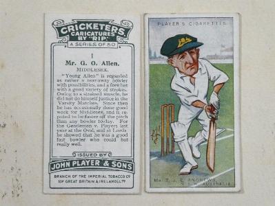 Cricketers, Caricatures by RIP -  select me for a larger image