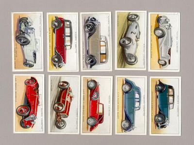 Motor Cars, A series -  select me for a larger image