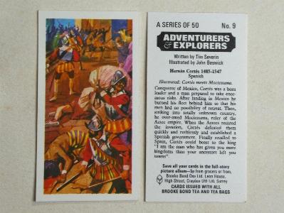 Adventurers & Explorers, Brooke Bond -  select me for a larger image