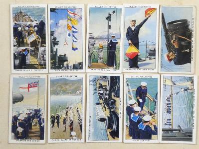 W D & H O Wills - Life in the Royal Navy