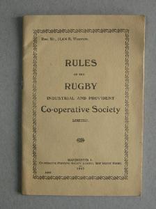 Co-op Society rule books -  select me for a larger image