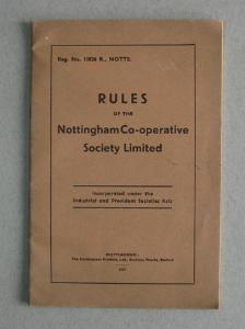 Co-op Society rule books -  select me for a larger image