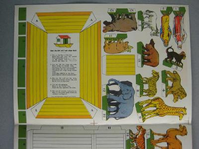 CWS cut-out Noahs Ark -  select me for a larger image