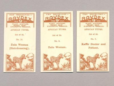 Raydex CWS, African Types -  select me for a larger image