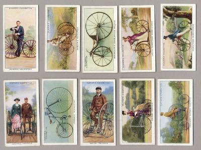 Cycling. Players cigarette cards -  select me for a larger image