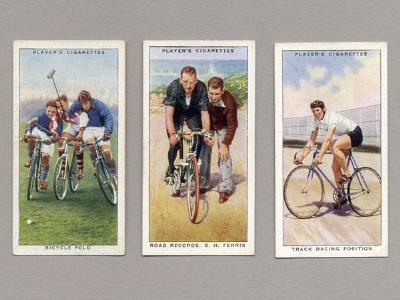 Cycling. Players cigarette cards -  select me for a larger image