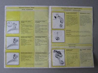Huret gears catalogue, 1982 -  select me for a larger image