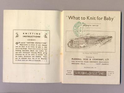 Scotch Wool knitting patterns -  select me for a larger image