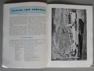 Festival Ship Campania guide -  select me for a larger image