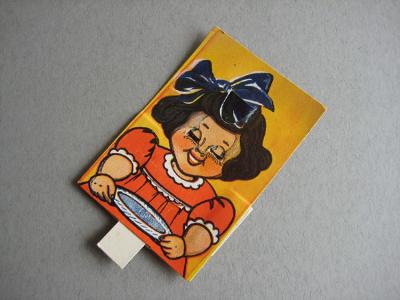 French moveable card toy -  select me for a larger image