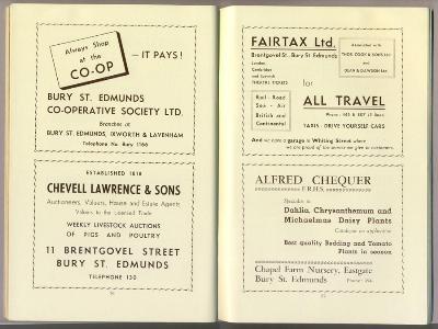 Bury St Edmunds, Official Guide -  select me for a larger image