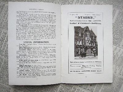 Chester Official guide, 1910s -  select me for a larger image