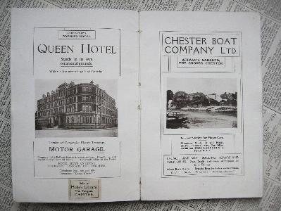 Chester Official guide, 1910s -  select me for a larger image