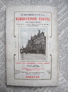 Chester Official guide, 1910s -  select me for a larger image