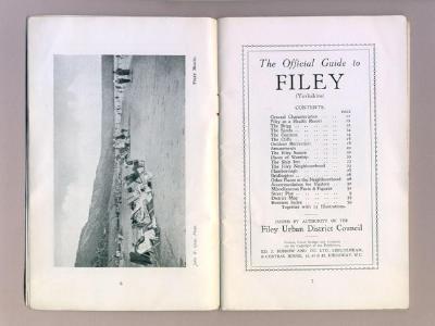 Filey, Yorkshire. Official Guide -  select me for a larger image
