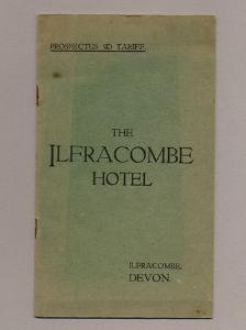 Ilfracombe Hotel brochure -  select me for a larger image