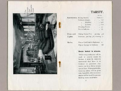 Ilfracombe Hotel brochure -  select me for a larger image