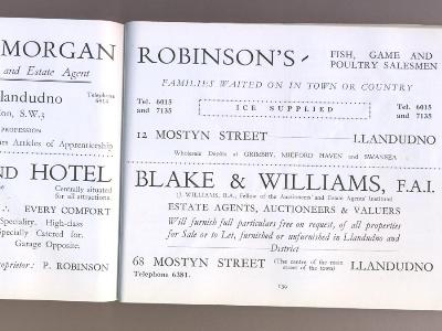 Llandudno, Official Guide, 1932 -  select me for a larger image