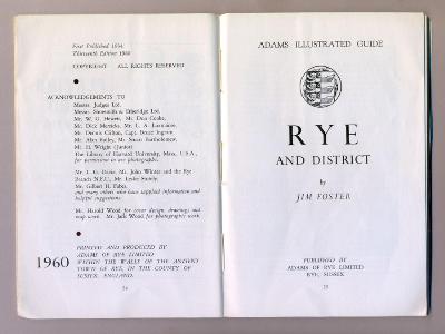 Rye, Illustrated Guide -  select me for a larger image
