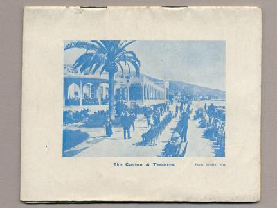 Menton, France, 1939 brochure -  select me for a larger image