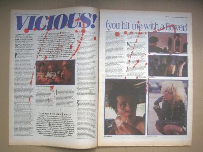 NME 1986 February 1st. Punk music 10 years on -  select me for a larger image