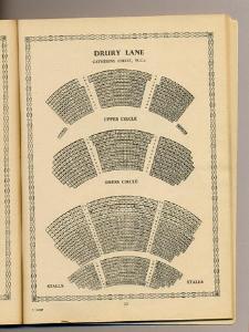 London Theatre seating plans -  select me for a larger image