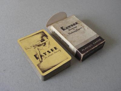 Kayser playing cards -  select me for a larger image