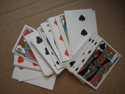 Simon Wintle Traditional English Playing Cards -  select me for a larger image