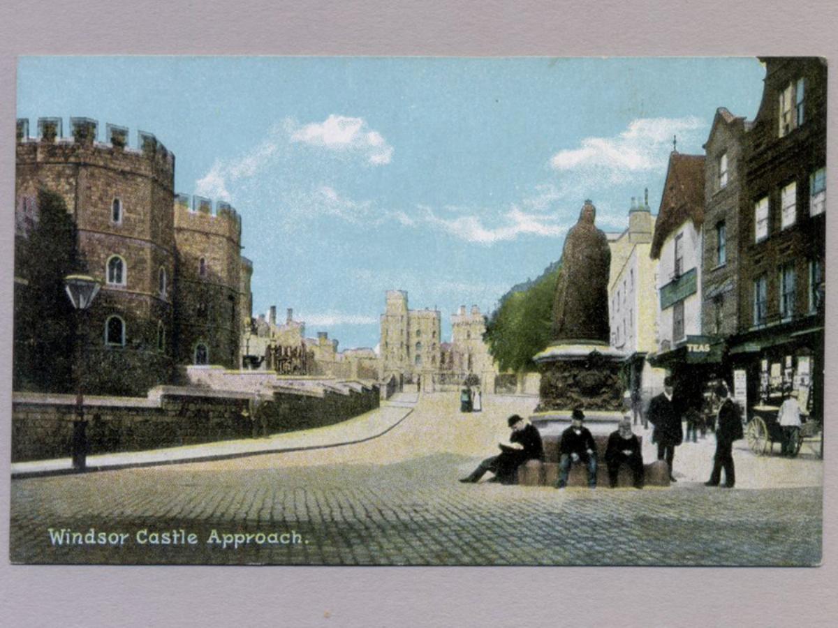 Windsor Castle Approach -  select me for a larger image