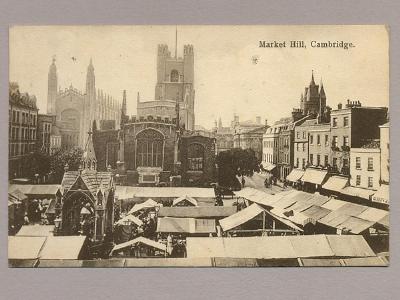 Cambridgeshire - Cambridge, Market Hill