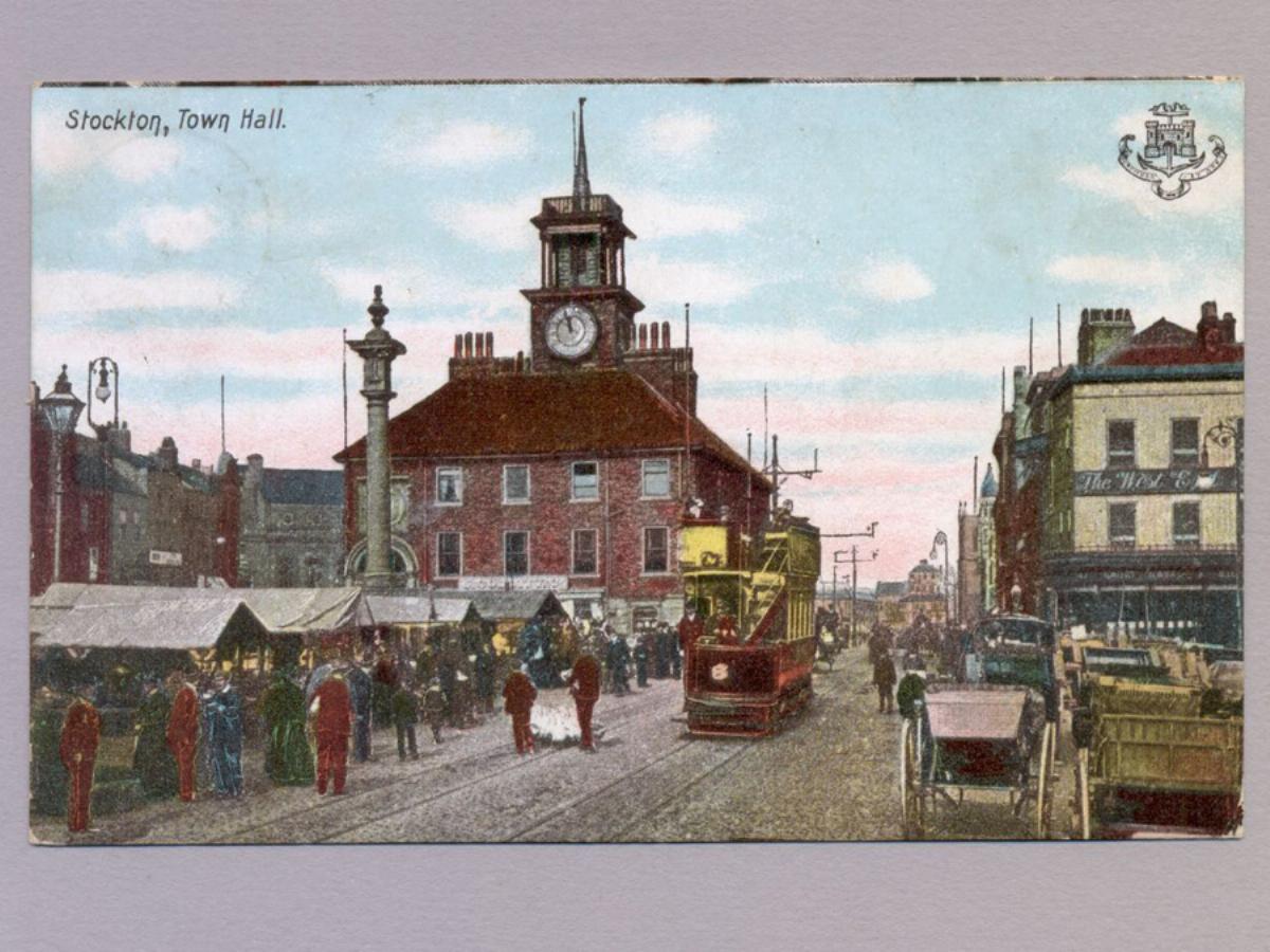 Stockton on Tees, Town Hall -  select me for a larger image
