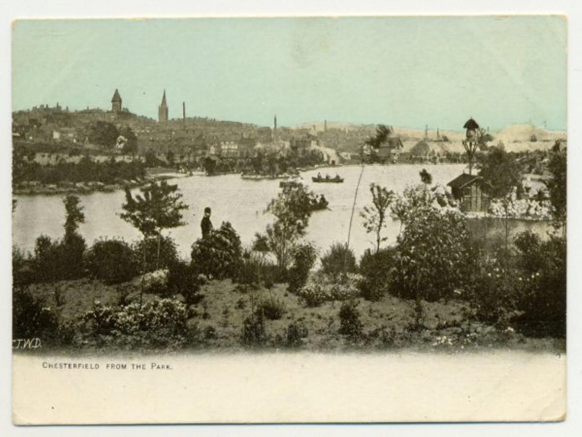 Chesterfield from the park -  select me for a larger image