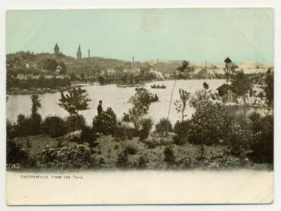 Derbyshire - Chesterfield from the park