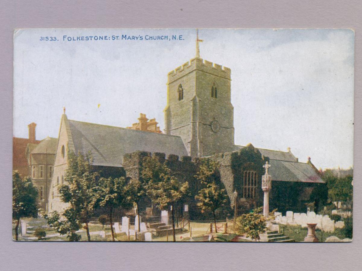 Folkestone, St Marys Church -  select me for a larger image