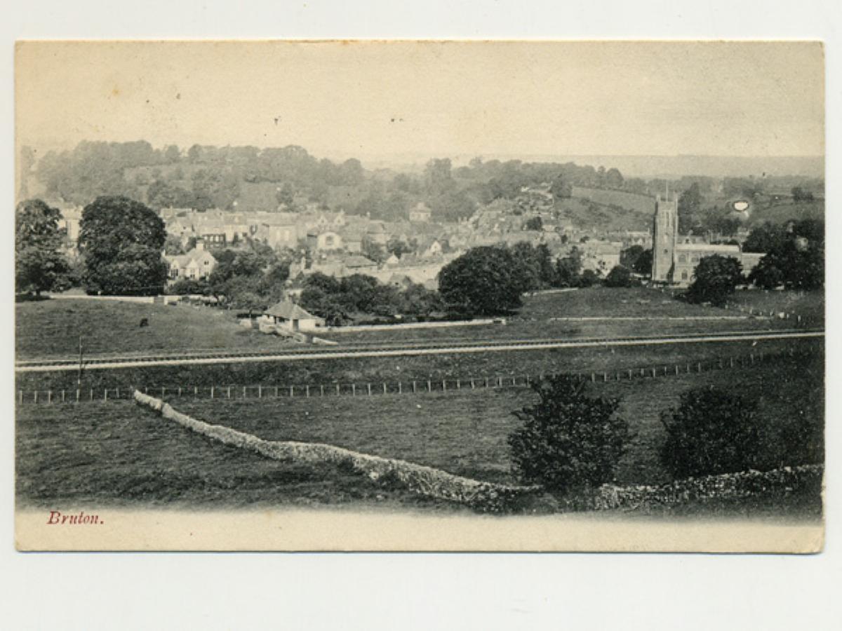 Bruton from Jubilee Park -  select me for a larger image
