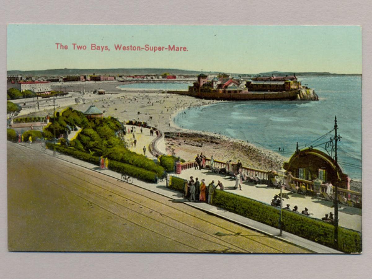Weston Super Mare, Two Bays -  select me for a larger image