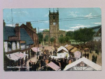 Staffordshire - Burton on Trent, Market Place