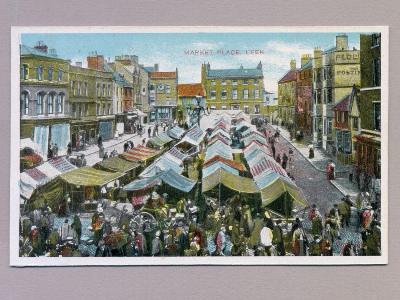 Staffordshire - Leek, Market Place