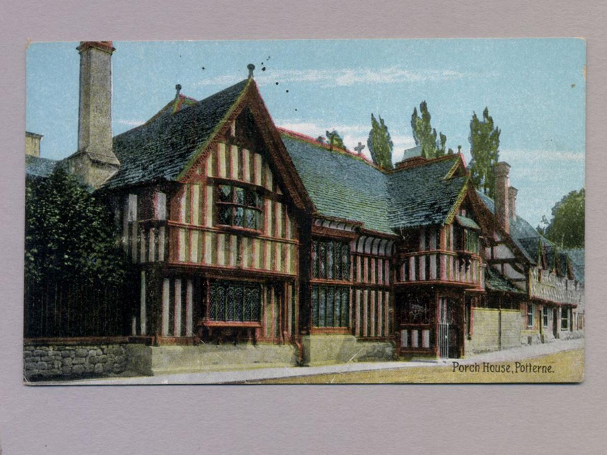 Potterne, Porch House -  select me for a larger image
