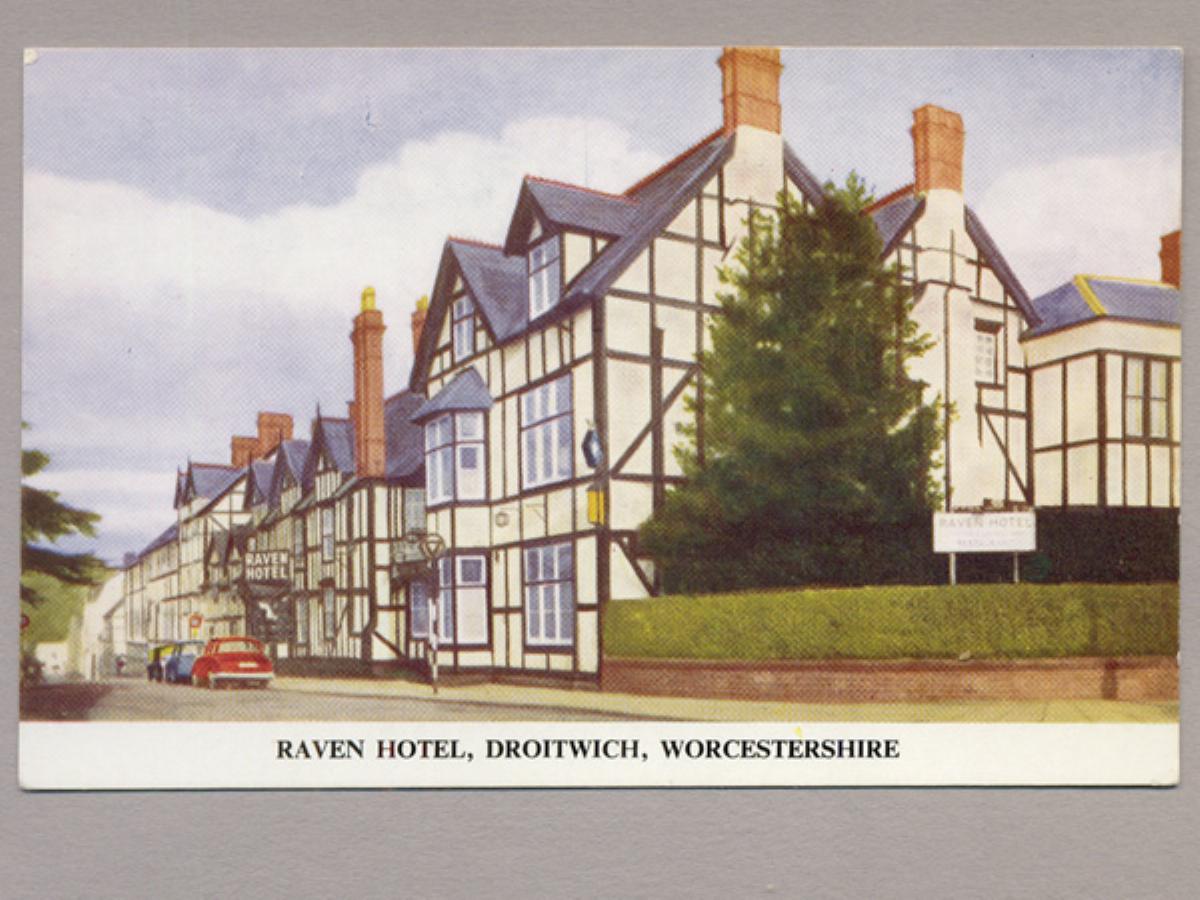 Droitwich, Raven Hotel -  select me for a larger image
